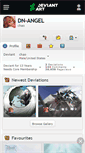 Mobile Screenshot of dn-angel.deviantart.com