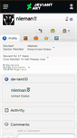 Mobile Screenshot of nieman.deviantart.com