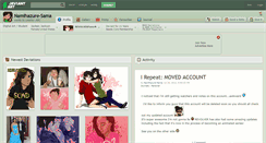 Desktop Screenshot of namihazure-sama.deviantart.com