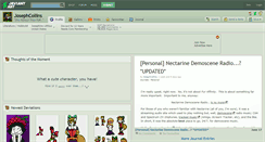 Desktop Screenshot of josephcollins.deviantart.com