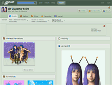 Tablet Screenshot of de-giacomo-twins.deviantart.com