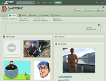Tablet Screenshot of gangsterkld.deviantart.com