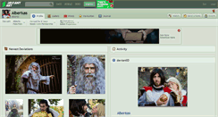 Desktop Screenshot of albertuss.deviantart.com