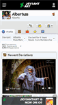 Mobile Screenshot of albertuss.deviantart.com