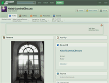 Tablet Screenshot of naiad-luminaobscura.deviantart.com
