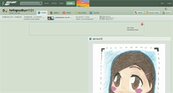 Desktop Screenshot of hellogoodbye1121.deviantart.com