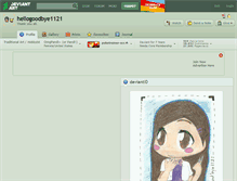 Tablet Screenshot of hellogoodbye1121.deviantart.com