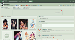 Desktop Screenshot of moirgane.deviantart.com
