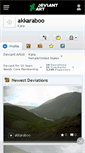 Mobile Screenshot of akkaraboo.deviantart.com
