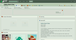 Desktop Screenshot of kathy-danh-chan.deviantart.com