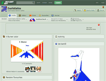Tablet Screenshot of duelistlatios.deviantart.com