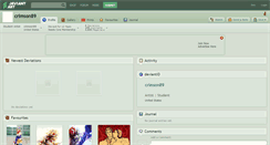 Desktop Screenshot of crimson89.deviantart.com