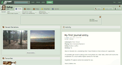Desktop Screenshot of derup.deviantart.com