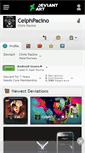Mobile Screenshot of celphpacino.deviantart.com