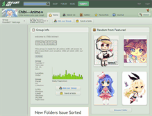 Tablet Screenshot of chibi---anime.deviantart.com