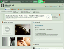 Tablet Screenshot of alchemist-lab.deviantart.com