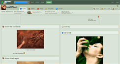 Desktop Screenshot of leafofsteel.deviantart.com