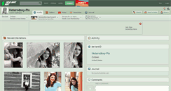 Desktop Screenshot of heterodoxy-pix.deviantart.com
