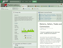 Tablet Screenshot of plushiecreations.deviantart.com