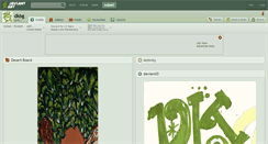Desktop Screenshot of dkbg.deviantart.com