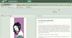 Desktop Screenshot of daytripperv.deviantart.com