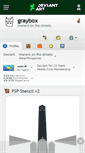 Mobile Screenshot of graybox.deviantart.com