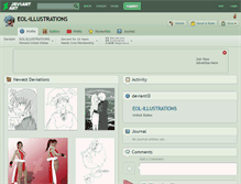 Tablet Screenshot of eol-illustrations.deviantart.com