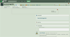 Desktop Screenshot of harryfuckingpotter.deviantart.com