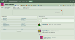 Desktop Screenshot of crayon-shadowe.deviantart.com