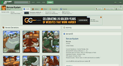 Desktop Screenshot of borusa-ryalam.deviantart.com