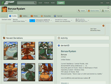 Tablet Screenshot of borusa-ryalam.deviantart.com