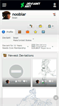Mobile Screenshot of nooblar.deviantart.com