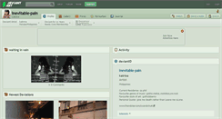 Desktop Screenshot of inevitable-pain.deviantart.com