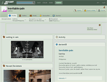 Tablet Screenshot of inevitable-pain.deviantart.com