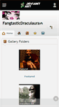 Mobile Screenshot of fangtasticdraculaura.deviantart.com