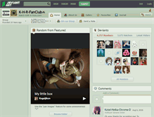 Tablet Screenshot of k-h-r-fanclub.deviantart.com