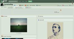 Desktop Screenshot of carrotxstuffing.deviantart.com