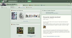 Desktop Screenshot of oberons-garden.deviantart.com
