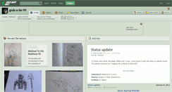 Desktop Screenshot of gods-a-lie-99.deviantart.com