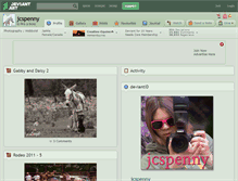 Tablet Screenshot of jcspenny.deviantart.com
