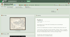 Desktop Screenshot of outerarrowhead.deviantart.com