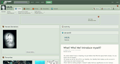 Desktop Screenshot of lklol.deviantart.com