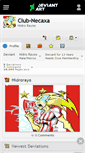 Mobile Screenshot of club-necaxa.deviantart.com