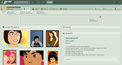 Desktop Screenshot of mummerslover.deviantart.com