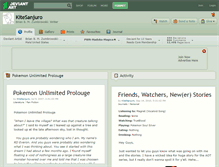 Tablet Screenshot of kitesanjuro.deviantart.com