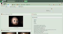 Desktop Screenshot of dyls-e.deviantart.com