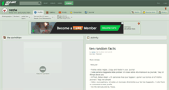Desktop Screenshot of nezha.deviantart.com