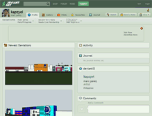 Tablet Screenshot of kapzyel.deviantart.com