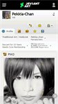 Mobile Screenshot of pekkia-chan.deviantart.com