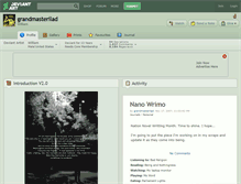 Tablet Screenshot of grandmasterilad.deviantart.com